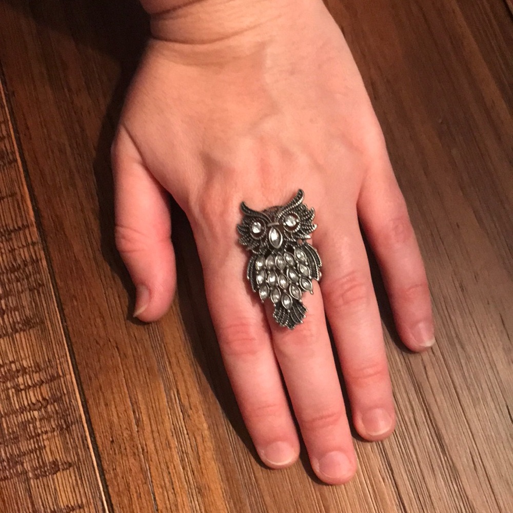 Owl Ring - stretch